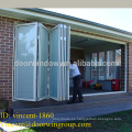 Las puertas de entrada principal de 6 paneles diseñan puertas bifoldadas de color blanco con IGCC / SGCC